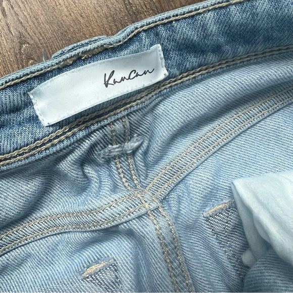 Women’s KanCan Wide Leg Jeans, Light Wash Size 7 - Picture 5 of 6